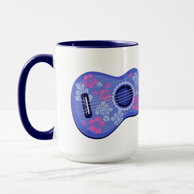 Ukulele custom name mugs (Left)