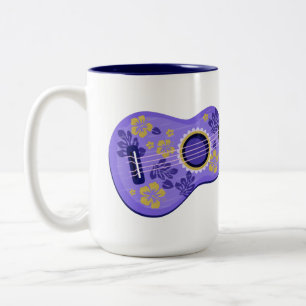 Ukulele custom name mugs