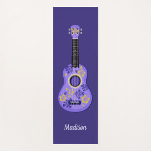 Ukulele custom name yoga mat