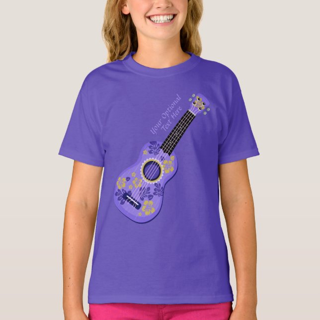 Ukulele custom text shirts & jackets (Front)