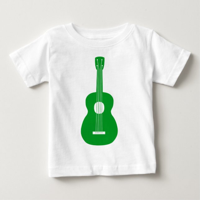 Ukulele - Grass Green Baby T-Shirt (Front)