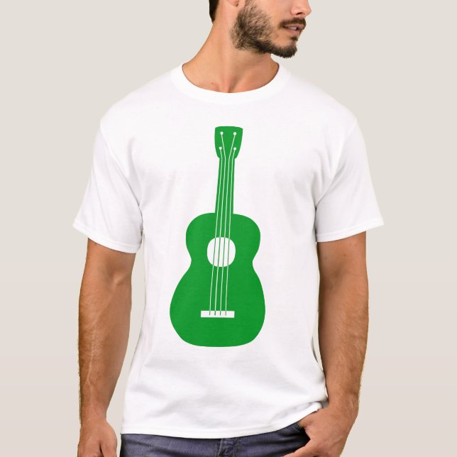 Ukulele - Grass Green T-Shirt (Front)