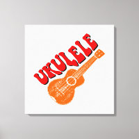 Ukulele Groovy Text Art