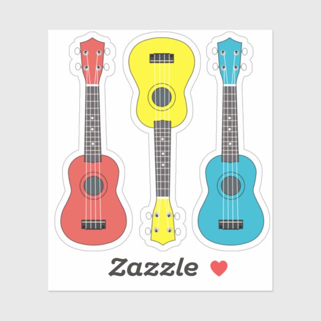 Ukulele guitar in colour pack (Sheet)