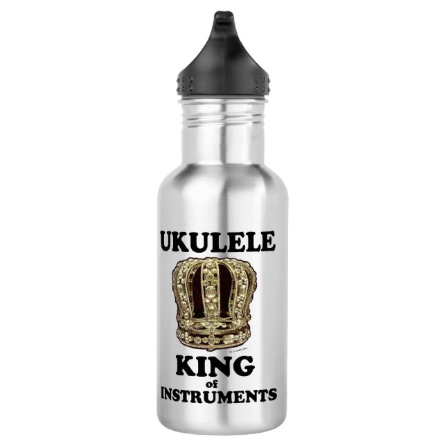 Ukulele King of Instruments 532 Ml Water Bottle (Right)