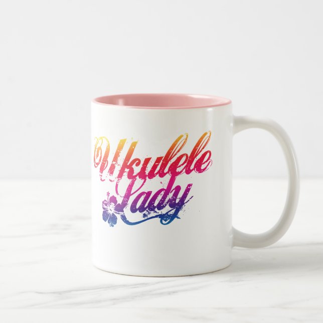 Ukulele Lady Mug (Right)