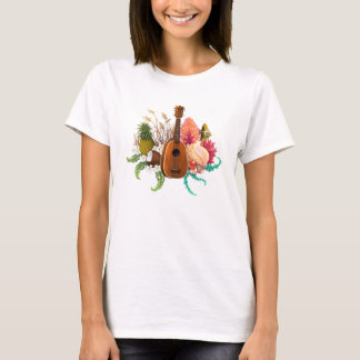 Ukulele Land & Sea Pineapple T-Shirt