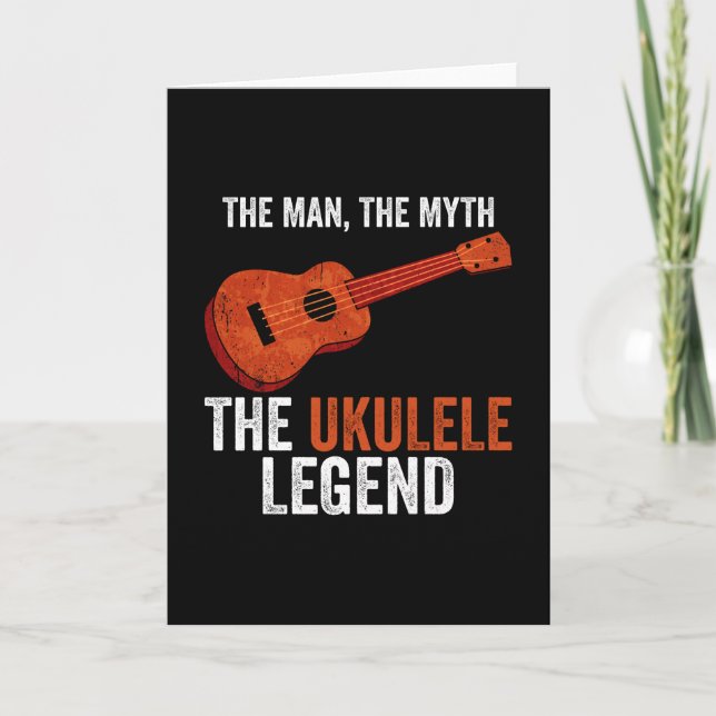 Ukulele Legend Card (Front)