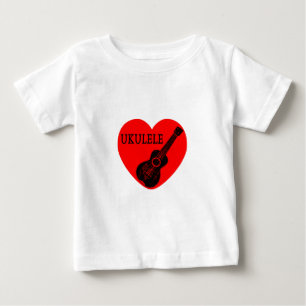 Ukulele Love Baby T-Shirt