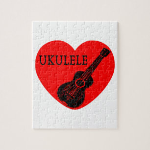 Ukulele Love Jigsaw Puzzle