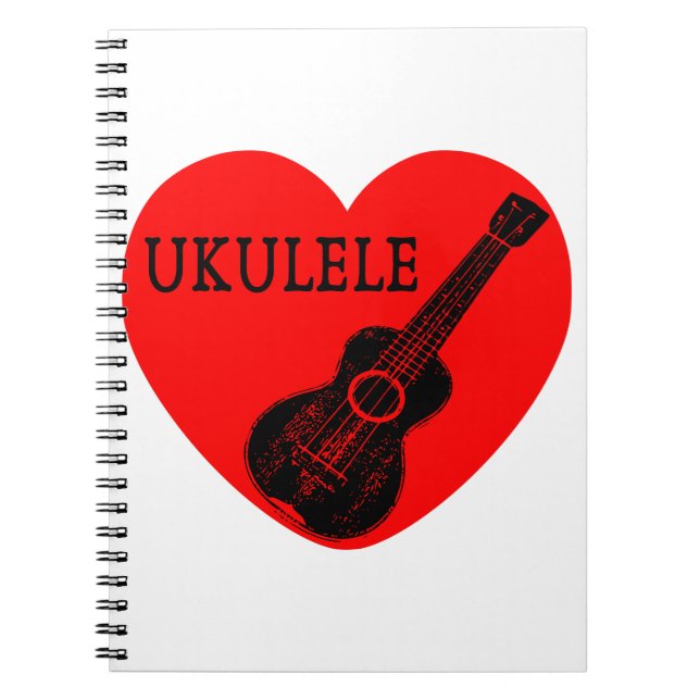 Ukulele Love Notebook (Front)