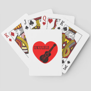Ukulele Love Playing Cards
