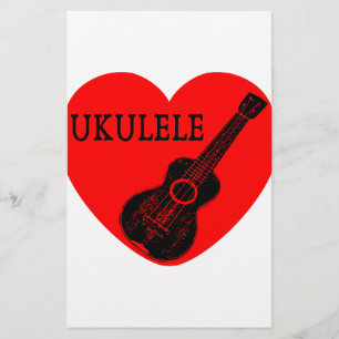 Ukulele Love Stationery