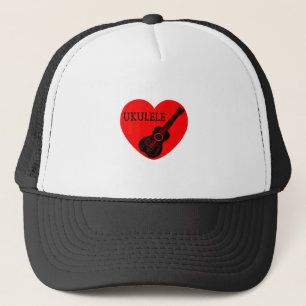 Ukulele Love Trucker Hat