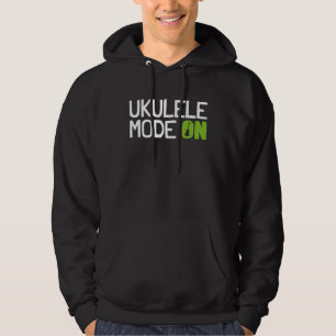 Ukulele Mode Ukulele Player Hoodie