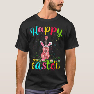 Ukulele Music  Easter Egg Bunny Ukulele Happy East T-Shirt