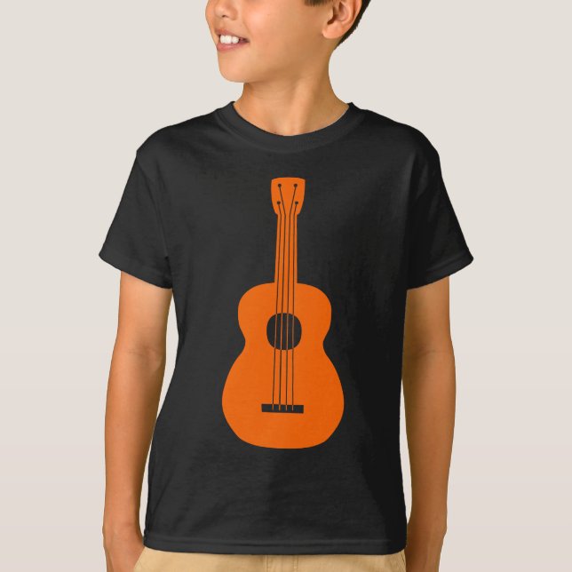 Ukulele - Orange T-Shirt (Front)