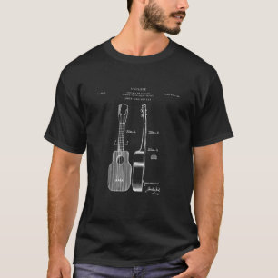 Ukulele Patent musician T-Shirt