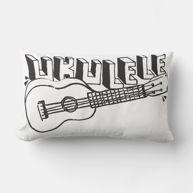 ukulele pillow (Front)