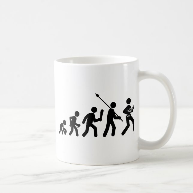 Ukulele Player Coffee Mug (Right)