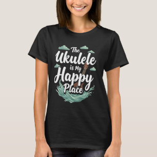 Ukulele Player Hawaiian Music Tropical Island Gift T-Shirt