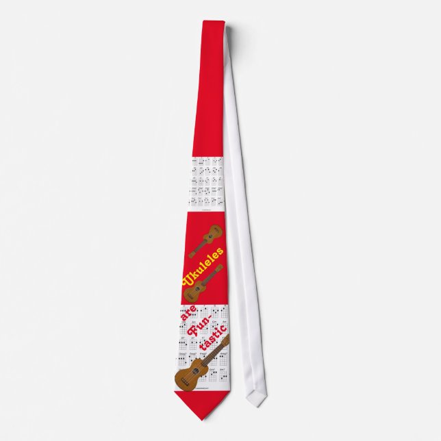 Ukulele Player's Tie (Front)
