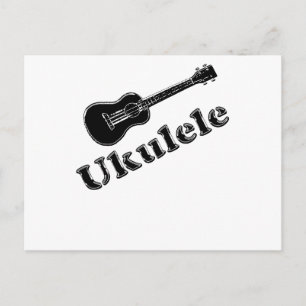 Ukulele Postcard