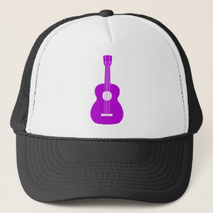 Ukulele - Purple Trucker Hat