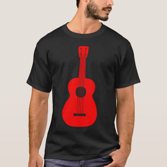 Ukulele - Red T-Shirt (Front)