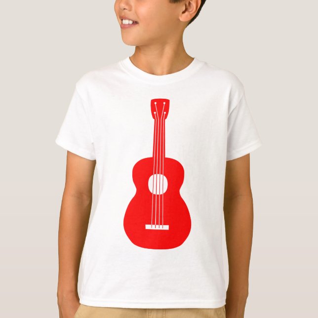Ukulele - Red T-Shirt (Front)
