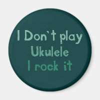 Ukulele Rock It Magnet