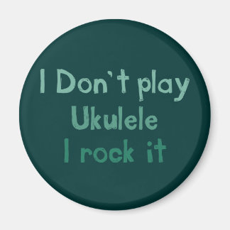 Ukulele Rock It Magnet