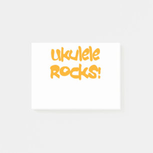 Ukulele Rocks! Post-it Notes