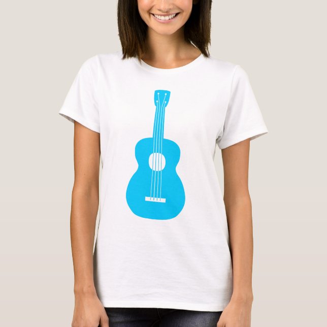 Ukulele - Sky Blue T-Shirt (Front)