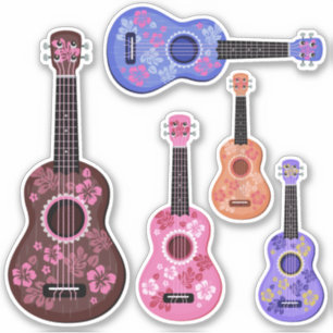 Ukulele stickers