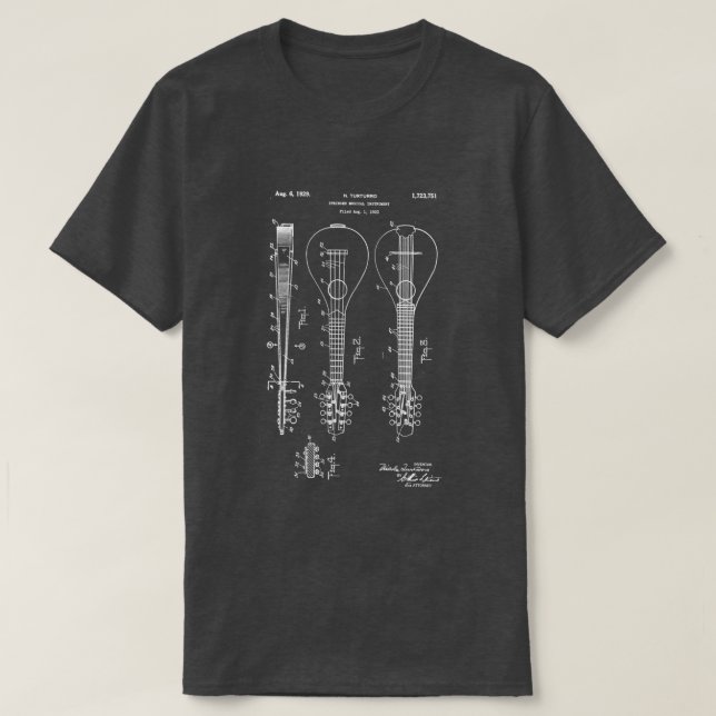 Ukulele  T-Shirt (Design Front)