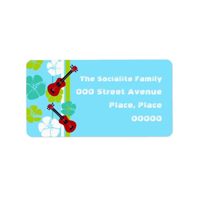 Ukulele Time! Label (Front)