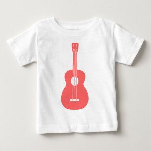 Ukulele - Tropical Pink Baby T-Shirt