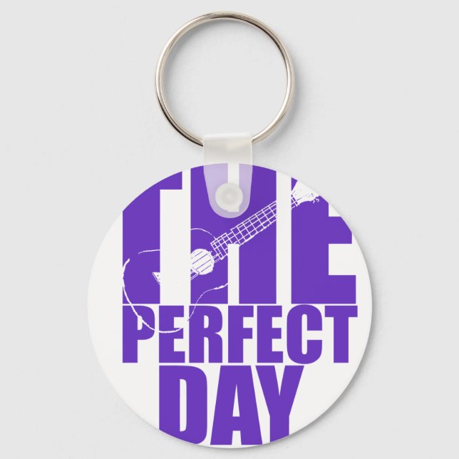 Ukulele Uke Key Ring (Front)