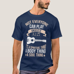 Ukulele Uke Small Guitar Ukulelist Musician T-Shirt