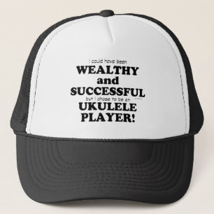 Ukulele Wealthy & Successful Trucker Hat