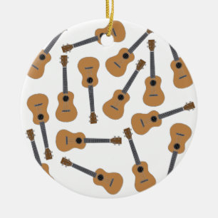 Ukuleles Uke Ceramic Tree Decoration