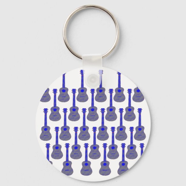 ukuleles ukes key ring (Front)