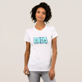 Ula periodic table name shirt (Front Full)