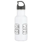 Ula periodic table name water bottle (Back)