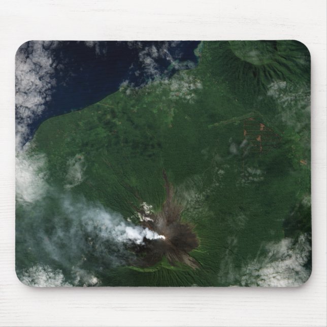 Ulawun Volcano of New Britain Summit Mouse Mat (Front)