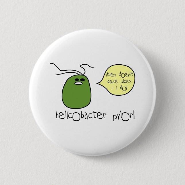 Ulcer 6 Cm Round Badge (Front)