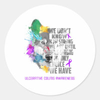 Ulcerative Colitis Awareness Ribbon Support Gifts