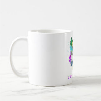 Ulcerative Colitis Awareness Ribbon Support Gifts Coffee Mug
