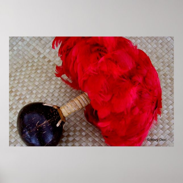 Uli Uli and Feathers Poster (Front)